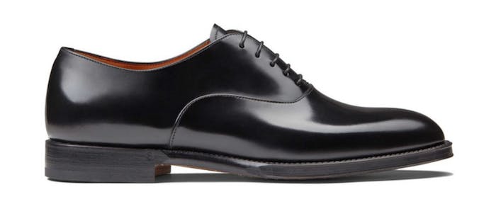 Chaussures oxford en cuir de veau Cuir Ferragamo pour homme en coloris Noir Homme Chaussures Chaussures  à lacets Chaussures Oxford 