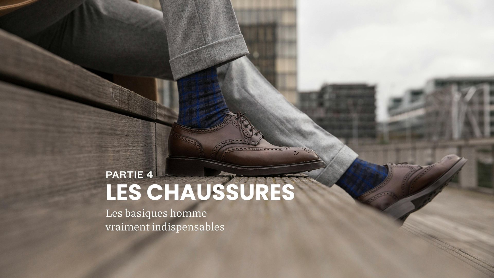 Mode : les basiques indispensables pour homme (chaussures)