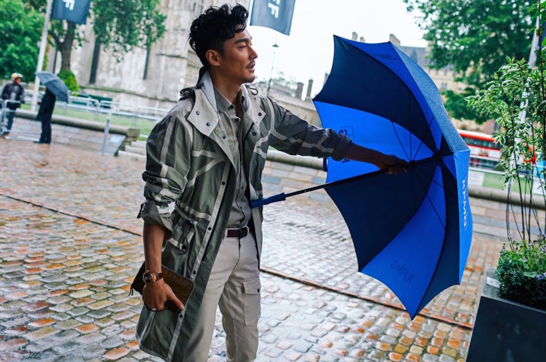 Comment Tenir Son Parapluie Comme Un Homme ?