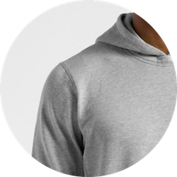 epaules hoodie gris